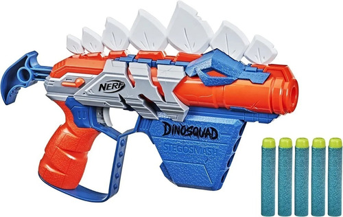 Lançador Nerf Dinosquad Stego Smash Hasbro 