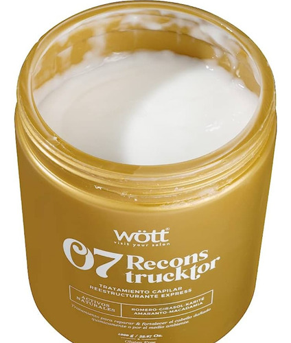 Tratamiento Reconstructor Hidratante Para Cabello Wott 1kg