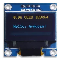 Comprar Módulo Oled 0,96 Pulgadas 128x64 Amarillo Y Azul I2c