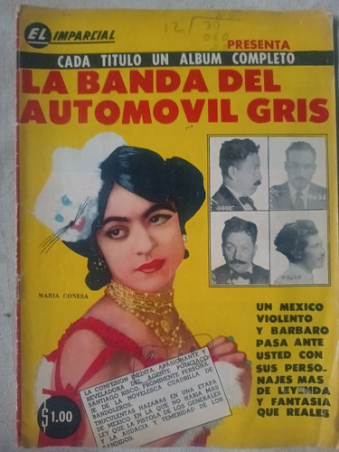 Revista El Imparcial La Banda Del Automóvil Gris 1958