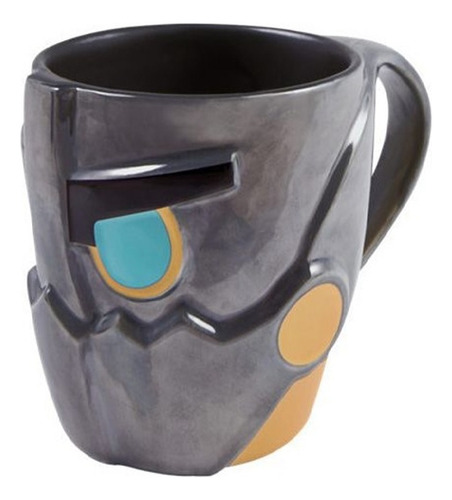 Tazón Taza Mug Dota 2 Clockwerk 470 Ml Color Gris