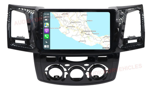 Coche Estéreo Android Para Toyota Hilux 2008-2014 Carplay Bt