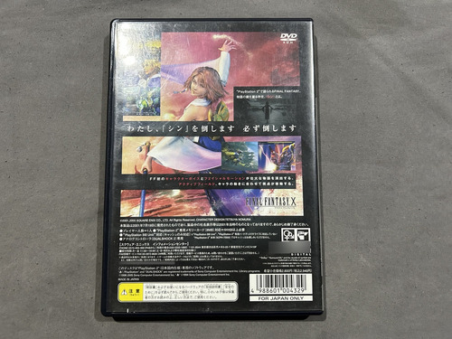 Final Fantasy X Para Ps2 Japonés (Usado)