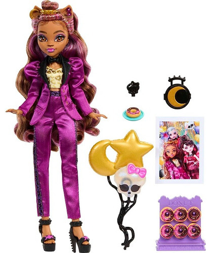 Monster High Monster Ball Party Clawdeen Wolf Mattel Hnf69