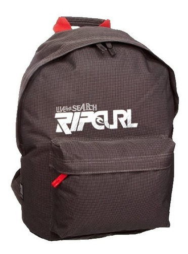 Mochila Rip Curl Modelo Dome Gris Rojo! 100% Original Unisex