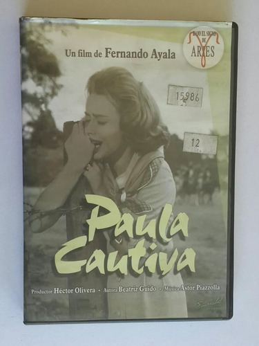 Paula Cautiva - Dvd Original - Usado (Usado)