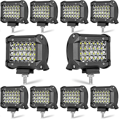 Luces Led Camiones, Juego De 10 Piezas De Luces De Trab...