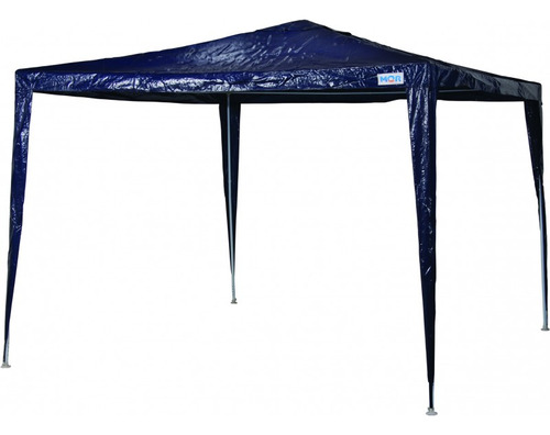 Tenda Gazebo Mor 3x3 Metros Com Estrutura Em Aço Carbono