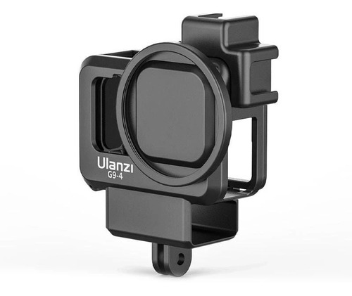 Imagen 2 de 5 de Carcasa Frame Ulanzi Para Gopro Hero 9 C/ Base De Microfono