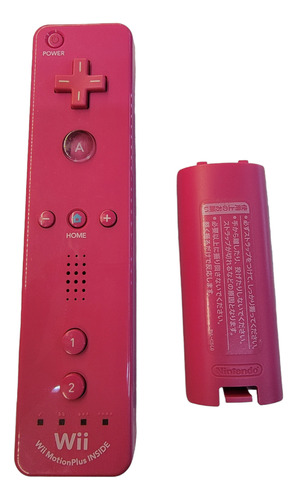 Wiimote Motion Plus Inside Original Wii Wiiu Rosa Pink