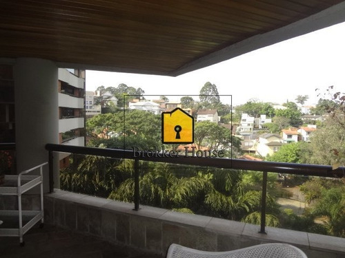 Imagem 8 de 30 de Apartamento A Venda No Bairro Panamby Em São Paulo - Sp. - Bh6002-1