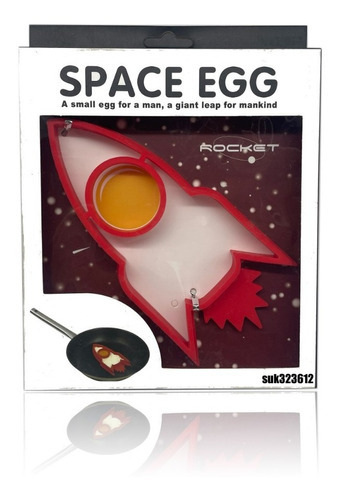 Molde Silicona Para Huevo Cohete Space Egg / Cocina / Hogar Color Variados