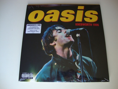 Lp Vinil Triplo - Oasis - Knebworth 1996 - Importado, Lacrad