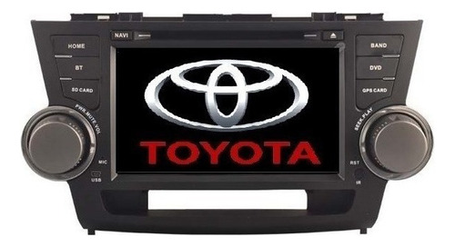 Toyota Highlander 2008-2013 Estereo Dvd Gps Radio Touch Hd