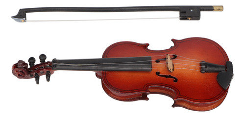 Mini Boneca, Violino, Decoração Artesanal De Madeira Em Mini