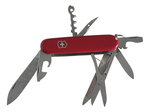 Navaja De Bolsillo Victorinox Ejercito Suizo 12 Usos Rojo (Usado)