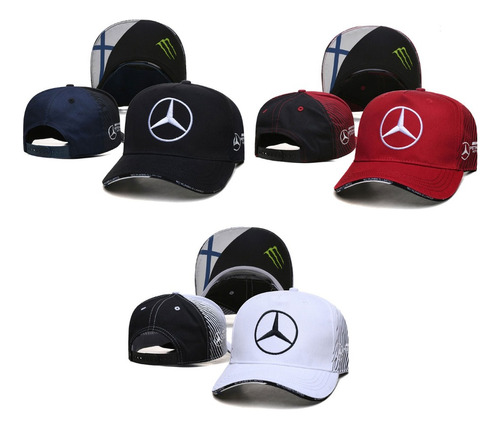 Gorro Snapback Mercedes Benz Amg Petronas Nuevos