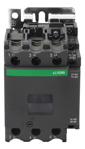 Contactor Ac 50a, Alto Voltaje, 1no, 1nc, Contacto De Aleaci