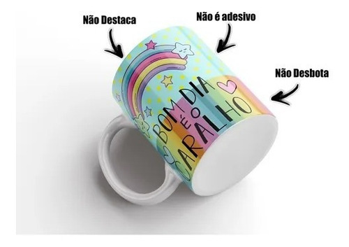 Combo Caneca Engraçada Unicórnio Teu Cu + Bom Dia + Meu Ovo | Parcelamento sem juros Combo Caneca Engraçada Unicórnio Teu Cu + Bom Dia + Meu Ovo | Parcelamento sem juros