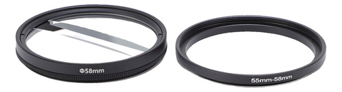 Filtro De Efeito Especial Double Moon Prism 58 Mm Half Blur