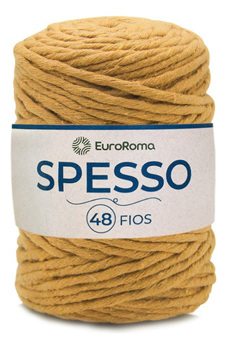 Barbante Spesso Euroroma 4x48 Fios 1kg 127 Metros Tex 7083 Cor 0470- Mostrada