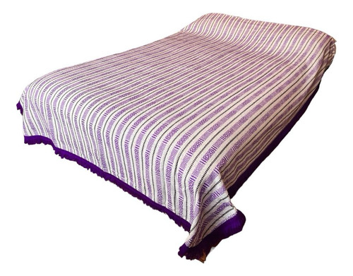 5pz Colcha Modelo Oaxaca Matrimonial 215x180cm Color Variado