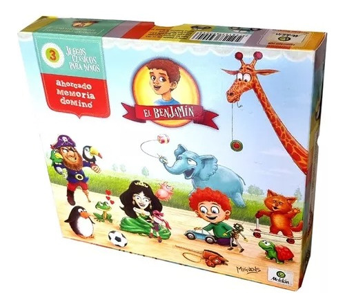 El Benjamin Juego De Mesa Ahorcado Memoria Domino - Maldon