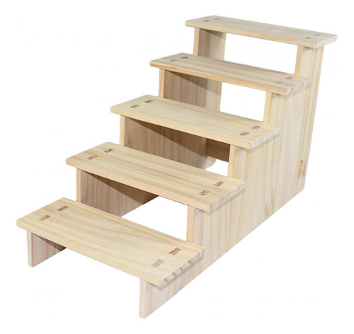 Soporte De Exhibición Coleccionable De Madera, 5 Capas 20cm