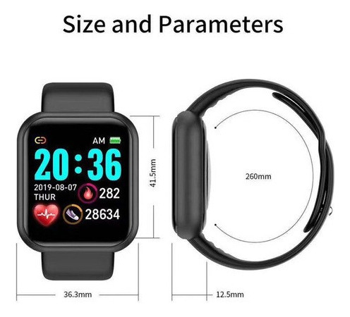 , Reloj Inteligente Hombres Mujeres Presión Arterial Reloj