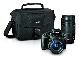 Canon Eos Rebel Sl1 Slr Digital Con Paquete De Lentes De 18-