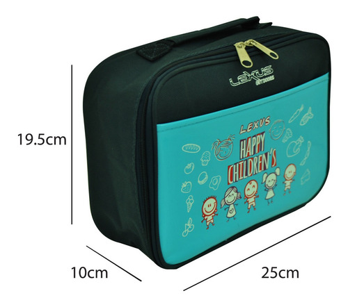 Imagen 2 de 7 de Viandera Térmica Lunchera 4.5l Conservadora Colegio Infantil