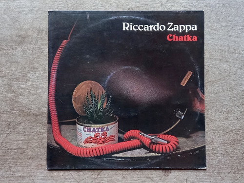 Disco Lp Riccardo Zappa - Chatka (1978) Italia Prog Rock R30