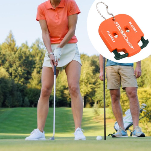 De De Golf Scuent De Golf Manual De Indicador Plaque Naranja