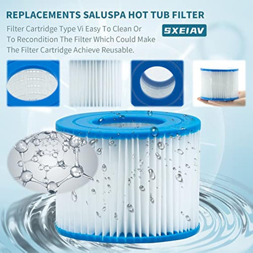 Filtro De Spa Tipo Vi Y Cartucho De Repuesto De