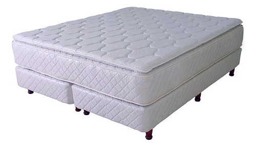Sommier Multiflex Caribe Luxe Quenn 160x200 Espuma 35kg/m3 Color Blanco