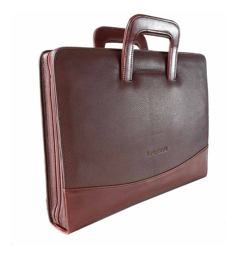 Portafolio Cuero Hombre Briganti Multiuso Moda - Acc60811