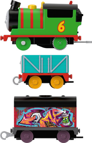 Thomas Y Sus Amigos - Percy Con Grafiti - Motorized