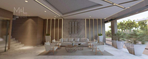 Departamento En Venta En Cancún, Icono Towers De 3 Recámaras Con Cuarto De Servicio