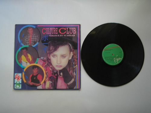 Lp Vinilo Culture Club Colour By Numbers Edic Colombia 1983