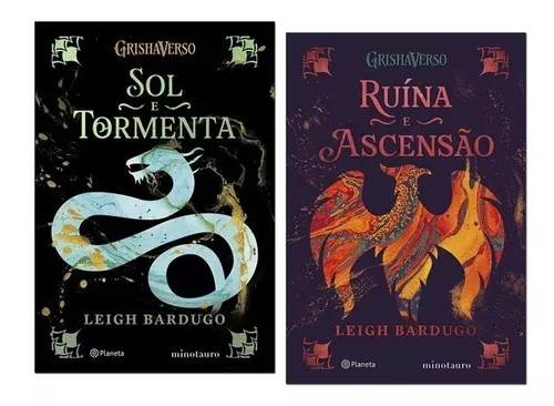 Box Trilogia Completa Sombra E Ossos 3 Volumes Série Netflix