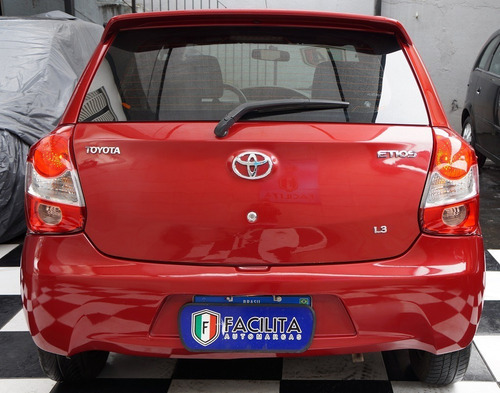 Imagem 8 de 21 de Toyota Etios Hatch X 1.3 Flex, Completo Com Laudo Aprovado
