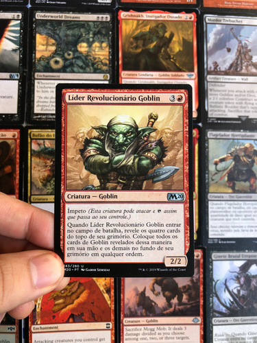 Deck Commander Goblins Orcs Rakdos Aggro Magic The Gathering 83 Inglês E Português (Usado)
