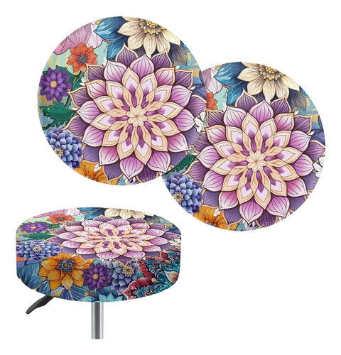 Fundas Elásticas Taburetes De Bar Estilo Bohemio, Dise...