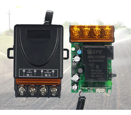 Interruptor De Controle Remoto Premium 433 Mhz 30 A Relé