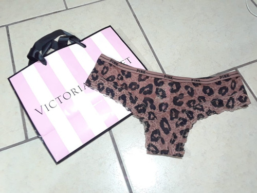 Tanga Pink Victoria's Secret Jaguar Chica 100% Original