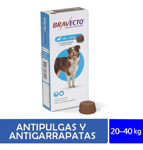 Bravecto - Perros De 20 Hasta 40 Kg