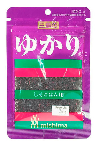 Tempero Arroz Furikake Yukari Shiso Mishima