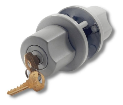 Fechadura Lockwell Tubular 44420 Cinza - 90mm