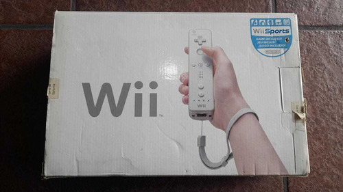 Nintendo Wii Color Blanco Completo En Caja  Retrocompatible.