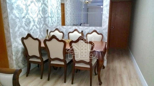 Apartamento Com 2 Dormitórios À Venda, 90 M² Por R$ 750.000,00 - Icaraí - Niterói/rj - Ap3380